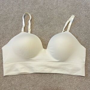 Cream Wireless Bra